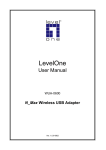 WUA-0600 User Manual
