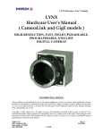 LYNX Hardware User`s Manual ( CameraLink and