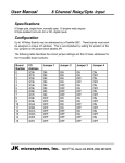 8 Channel Relay User`s Manual