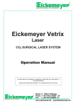 Eickemeyer Vetrix Laser CO2 Surgical Laser System (4806723)