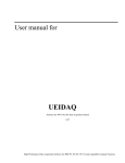 UEIDAQ Software Manual