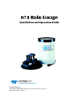 674 Rain Gauge User Manual