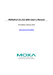 MiiNePort E1/E2-SDK User`s Manual