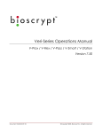 Veri-Series Operations Manual