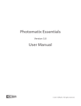 Photomatix Essentials User Manual