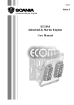 ECOM Industrial & Marine Engines User Manual
