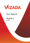 User Manual SkyFile C - Ozsay Satellite Communications