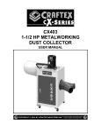 CX403 1-1/2 HP METALWORKING DUST