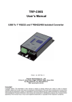 TRP-C08S User`s Manual - Equinox Technologies UK Ltd.