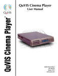 QuVIS Cinema Player User Manual