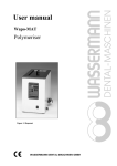 User manual Wapo-MAT - Wassermann Dental