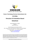 V2-EVAL Vinculum II Evaluation Board Datasheet