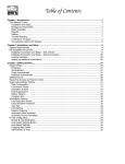 Table of Contents - Software Techniques Inc.