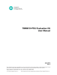 78M6610+PSU Evaluation Kit User Manual