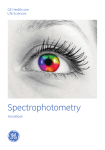 Spectrophotometry Handbook  - Sigma