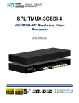 SPLITMUX-3GSDI-4 - Network Technologies