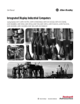 Integrated Display Industrial Computers User Manual
