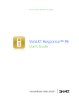 SMART Response PE User`s Guide