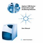 Agilent 1200 Series Evaporative Light Scattering Detector