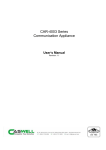 CAR-4003 User`s Manual