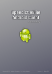 Speedict eBike Android Client
