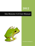 Site Monster 4.0 User Manual