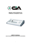 USER`S MANUAL