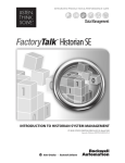 Introduction to Historian Server System