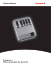 Touchpoint 4 Manual - Honeywell Analytics
