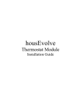 Thermostat Module Installation and Configuration