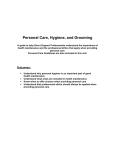 Personal Care, Hygiene, and Grooming