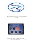 Firstmate PRO User`s Manual – 4 Button Control Box