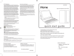User Manual - iHome Cases