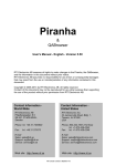 Piranha & QABrowser User`s Manual - English - 5.5C