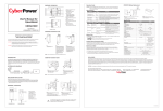 User Manual - CyberPower