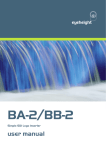 BA-2 / BB2 logo inserter user manual