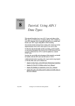 8 Tutorial: Using ASN.1 Data Types