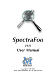 Spectrafoo Manual