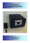 The Genevac Inert Gas Purge System User Manual