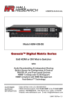 Genesis™ Digital Matrix Series