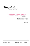 Tecplot 360 Release Notes