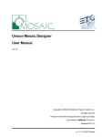 Unison Mosaic Designer User Manual