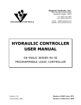 VCI -- PLC Hydraulic User Manual