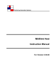 MASlink Host Instruction Manual