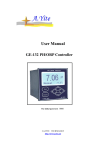 user manual of GE-132 PH & OPR Analyzer Monitor Meter