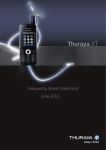 Thuraya XT FAQs