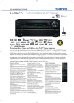 TX-NR727 7.2-Channel Network A/V Receiver