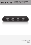 OmniView® SOHO KVM Switch with Audio