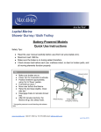 Marina Battery-Powered Quick Instructions - MAX