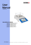 Manual AS3Y - Vetek Weighing AB